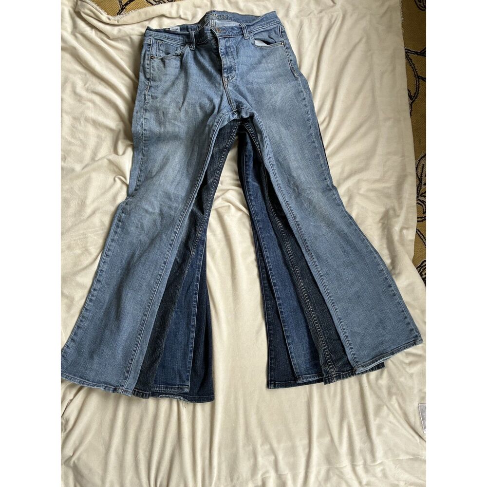 Denim Bundle! 4 Pairs Low Rise Jeans (Lucky Brand, Old Navy, INC, The Limited)